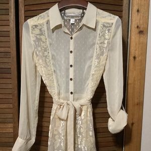 Nick & Me Sheer Blouse